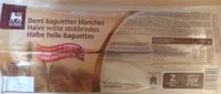 Demi baguettes blanches