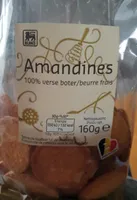 Amandines 100% beurre frais