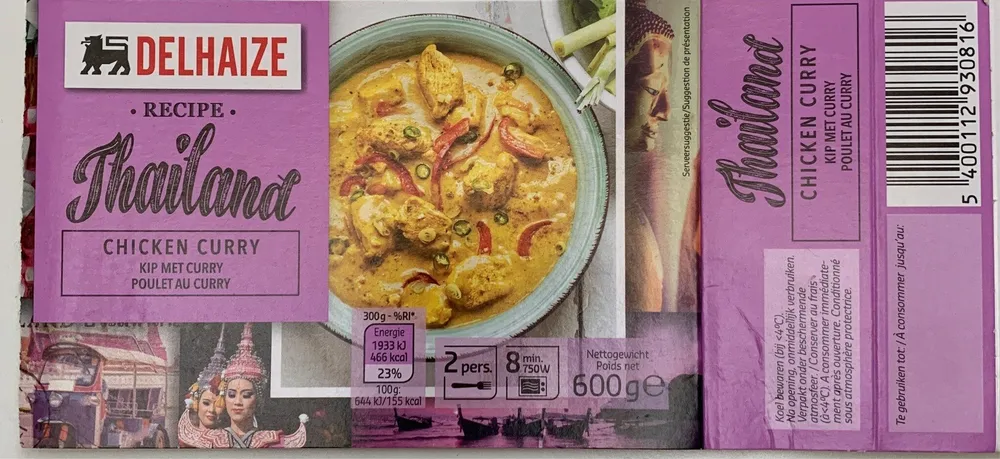 Poulet au curry