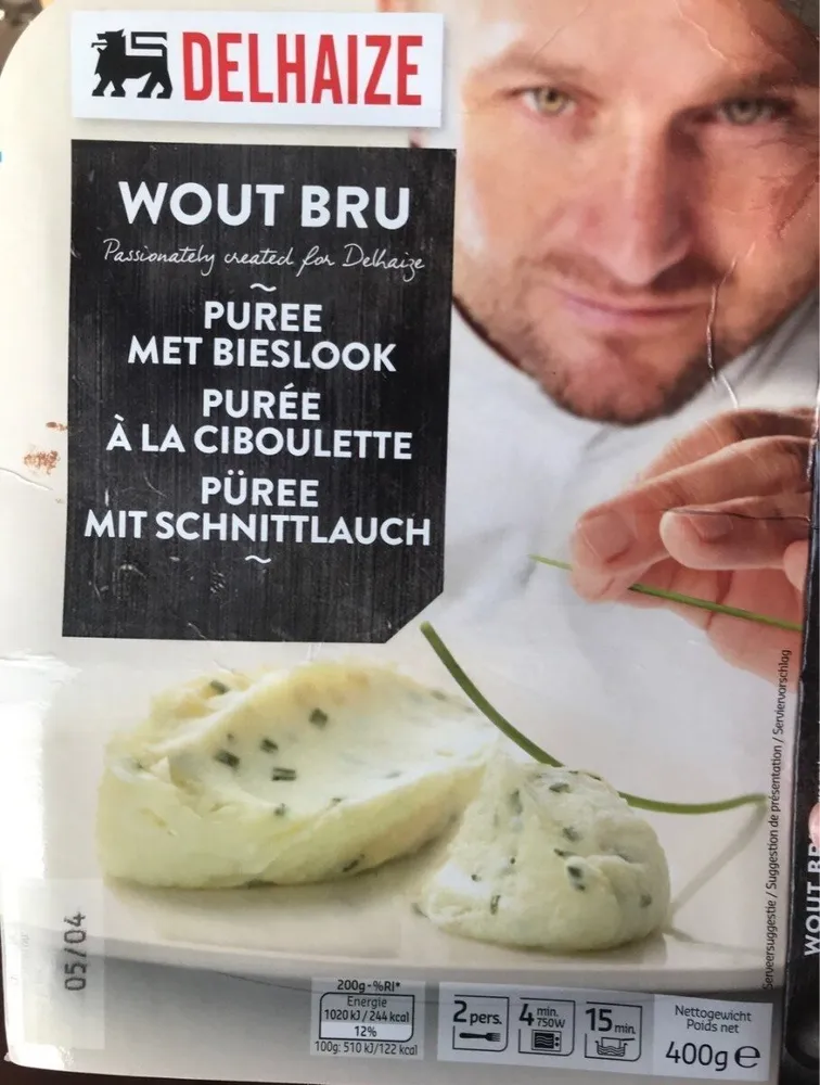 Purée à la ciboulette
