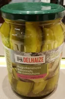 Bâtonnets cornichons aigre-doux