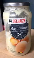 Mayonaisse traditionnelle Delhaize