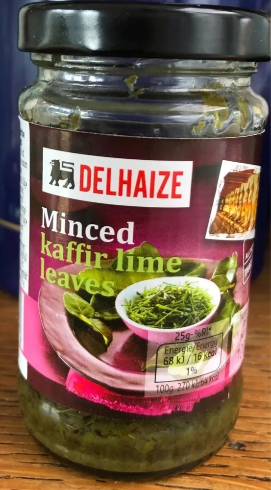 Minced kaffir lime leaves