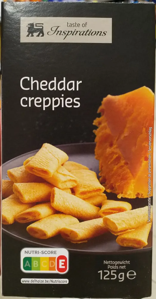 Cheddar creppies