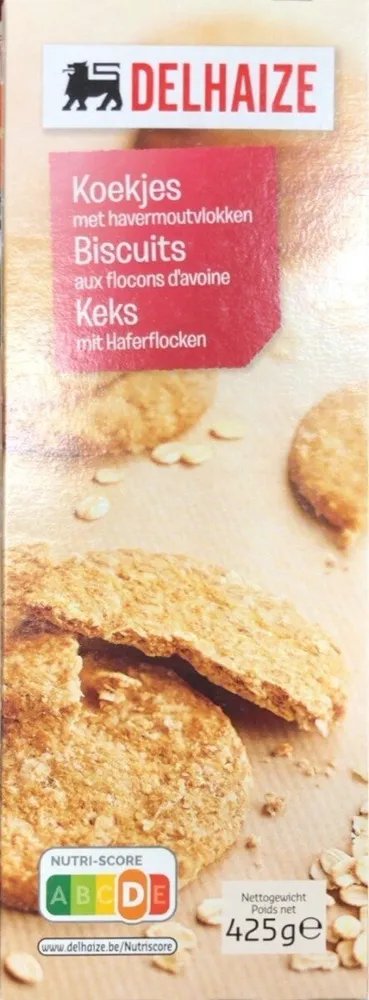 Biscuits flocon d’avoine