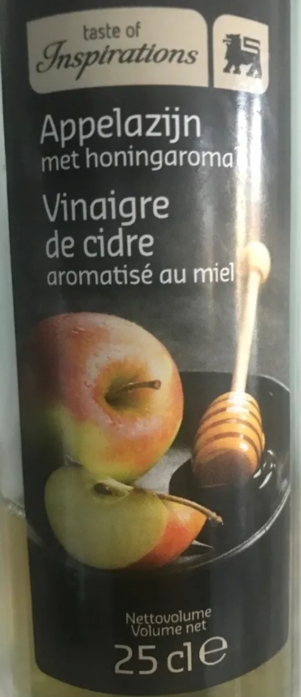 Vinaigre de cidre aromatisée au miel