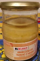 tranches d'ananas