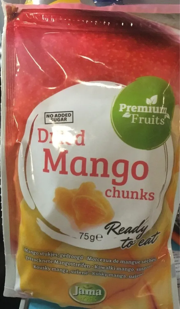 Dried mango chunks