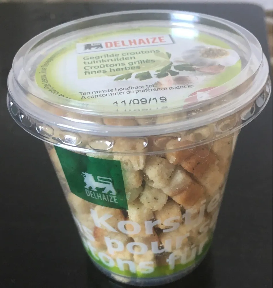 Croûtons grillés fines herbes