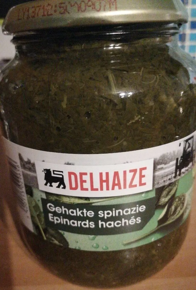Epinards Hachés Delhaize