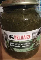 Epinards Hachés Delhaize