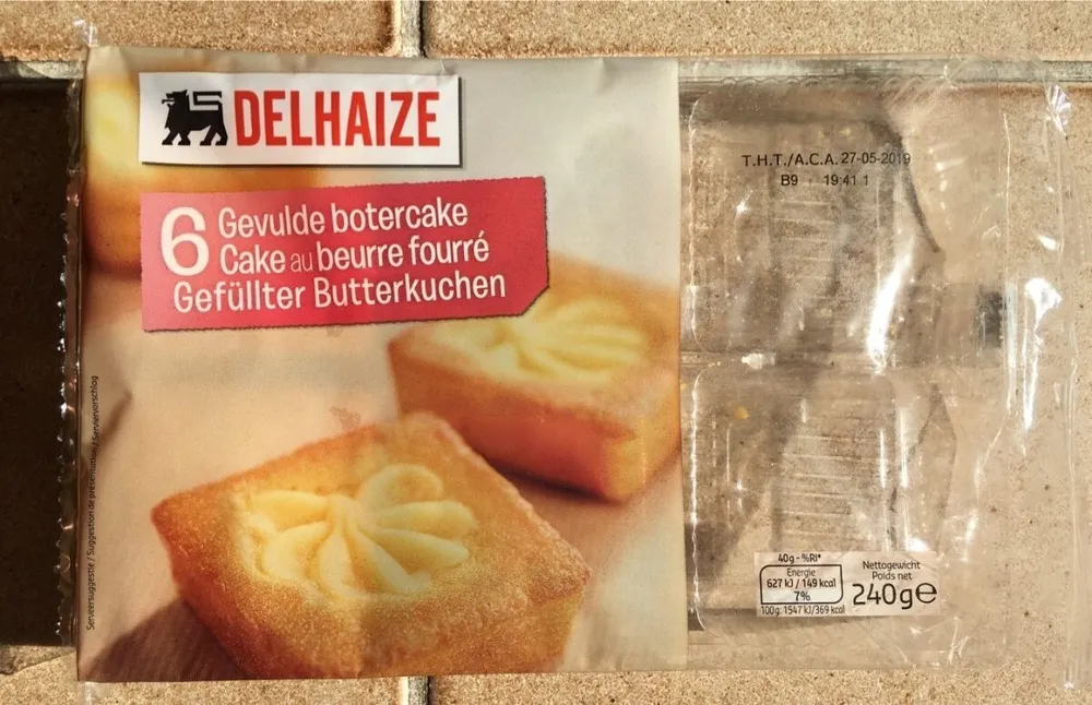 Cake au beurre fourré
