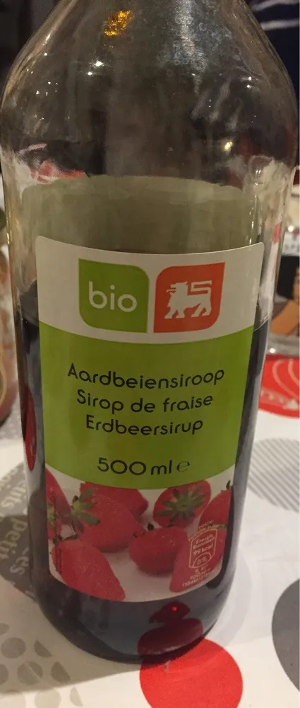 Sirop de fraise