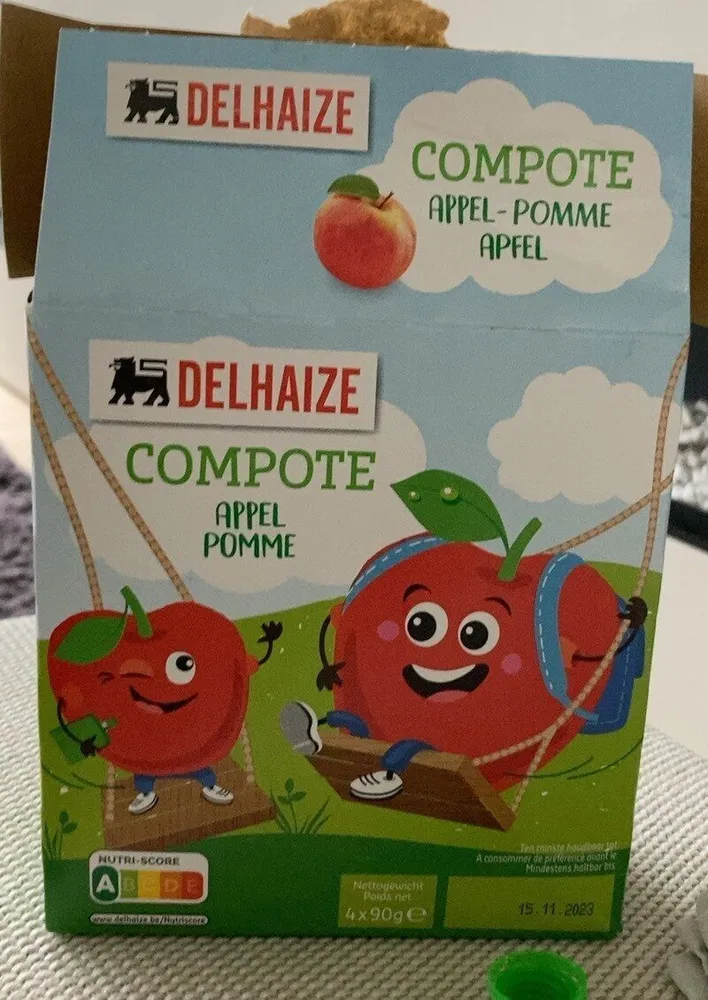 Compote kids pomme