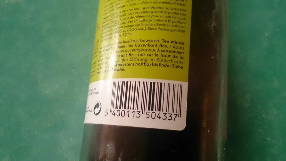Sirop de grenadine
