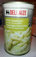 Asperges blanches pointes et morceaux
