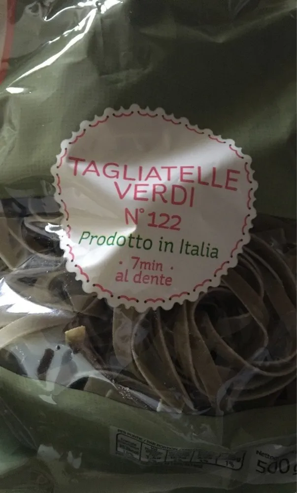 Tagliatelle verdi