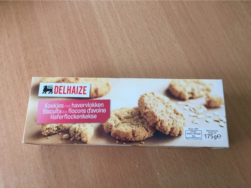 Biscuits aux flocons d'avoine