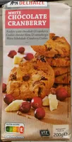 White chocolate Cranberry