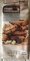 Cookies triple chocolat