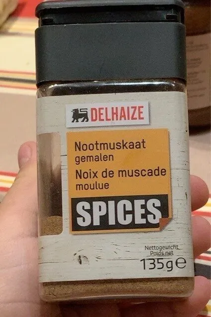 Noix de muscade moulue