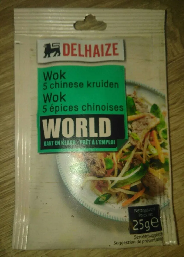 Wok 5 épices chinoises World
