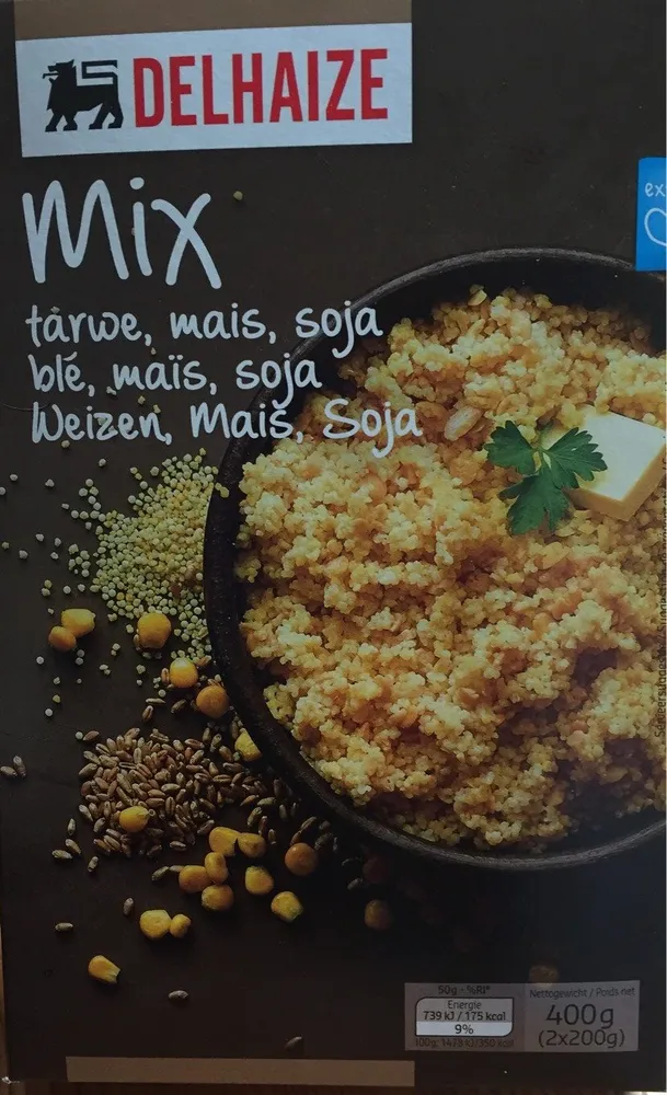 Mix blé, maïs, soja