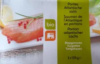 Saumon de l'atlantique en portions surgelées