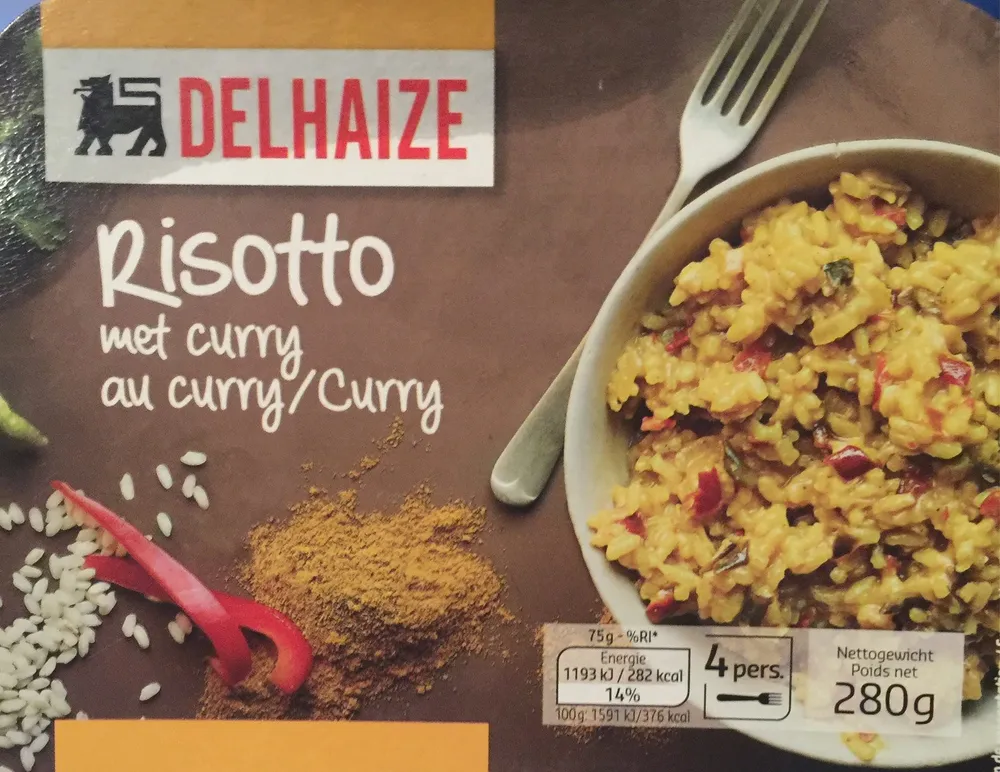 Risotto au curry