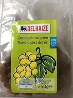 Raisins secs dorés