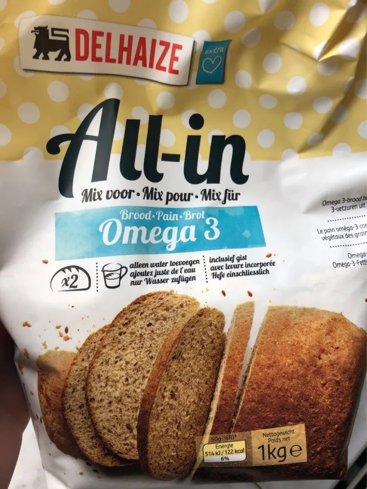All-in mix pour pain Omega 3