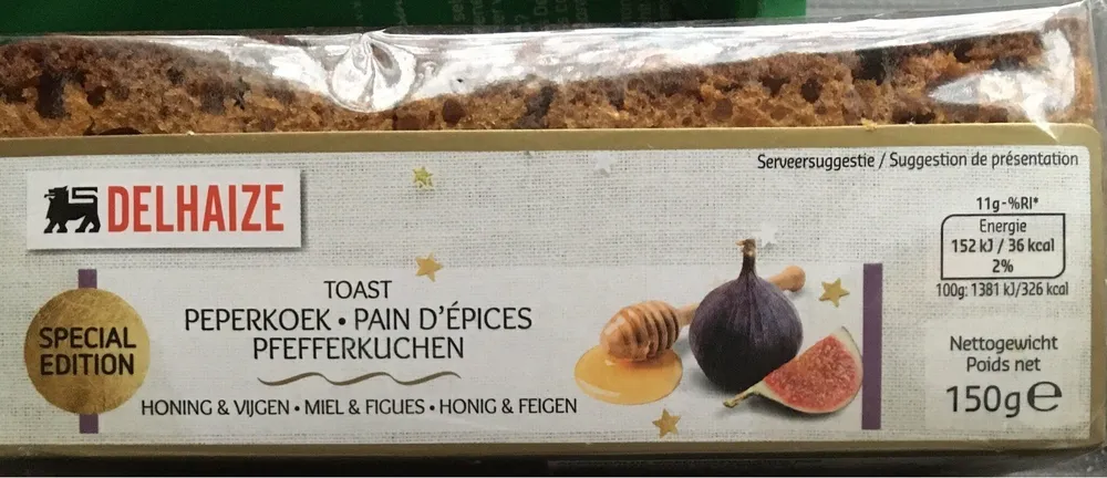 Toast pain d'epices