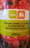Tomates pelées en cubes