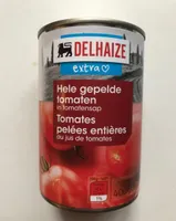 Tomates pelées entières au jus de tomates