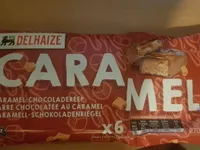 Barre chocolatée au caramel