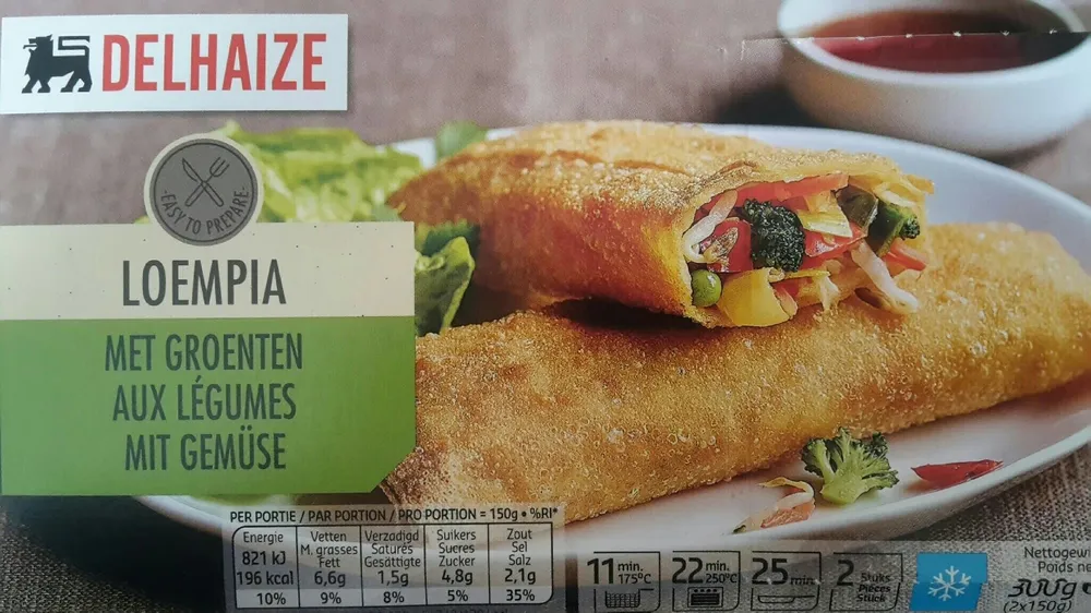 Loempia aux légumes