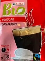 Fairtrade regular arabica coffeepads