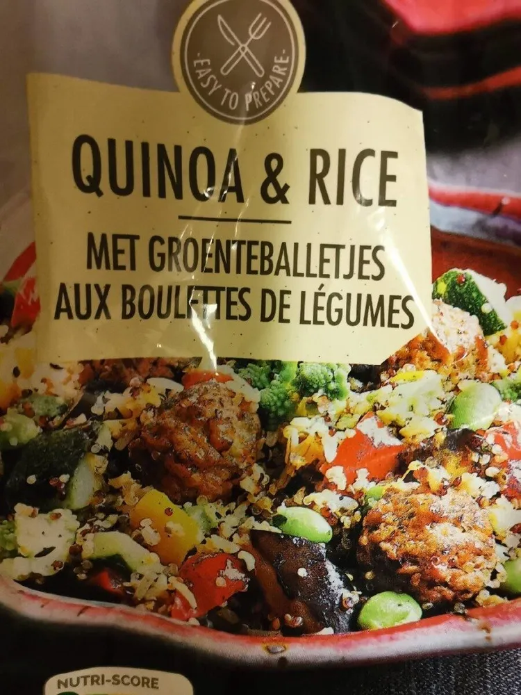 Quinoa & Rice aux boulettes de légumes