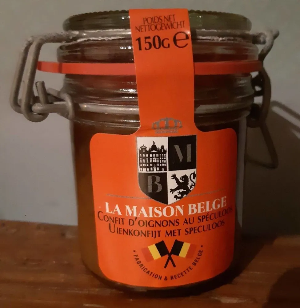 Confit d'oignons au speculos