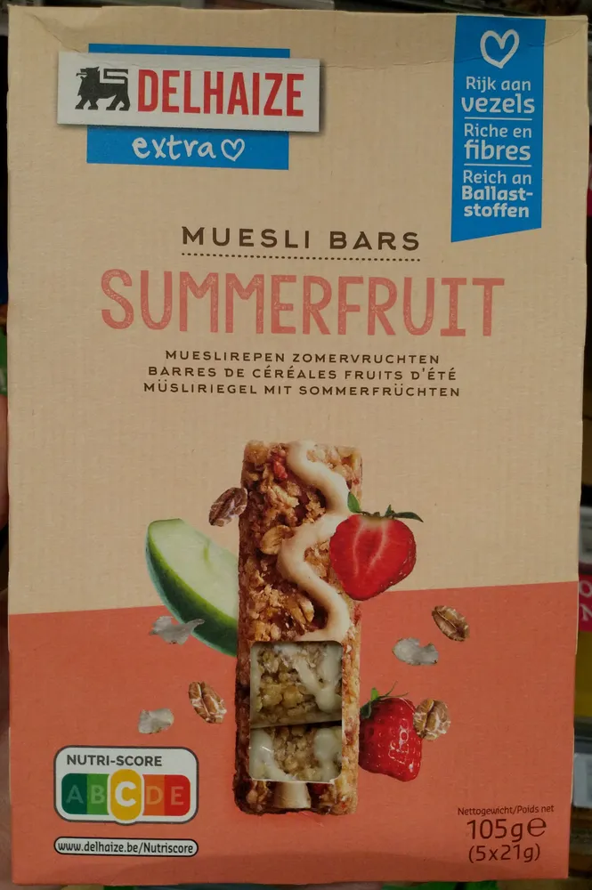 Muesli Bars summerfruit