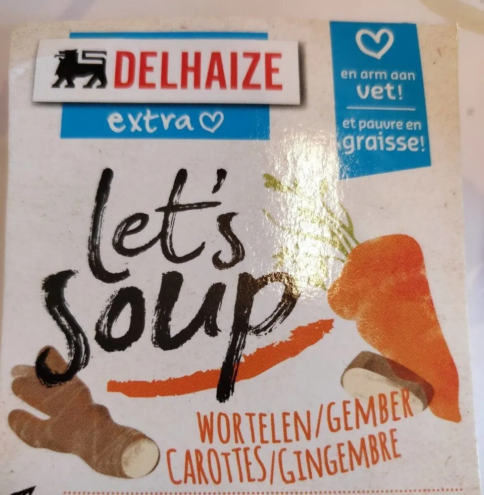 Let's soup carottes/gingembre