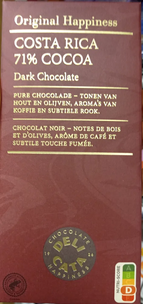 Costa Rica 71% Cocoa