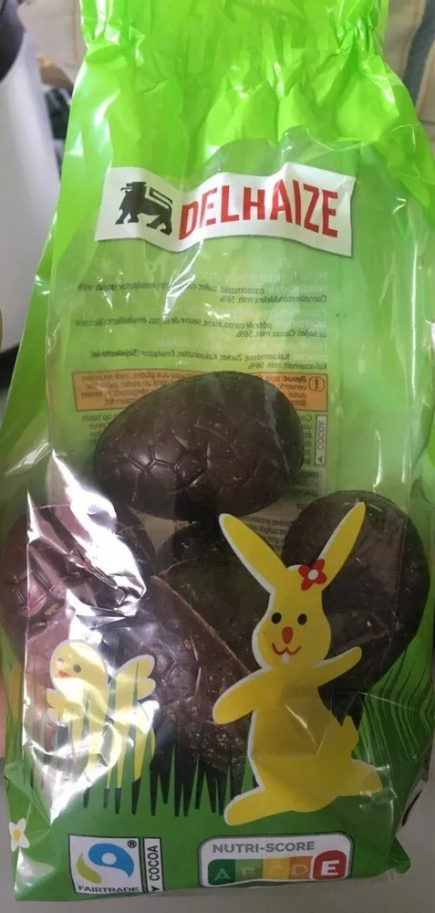 Figurines creuses chocolat noir