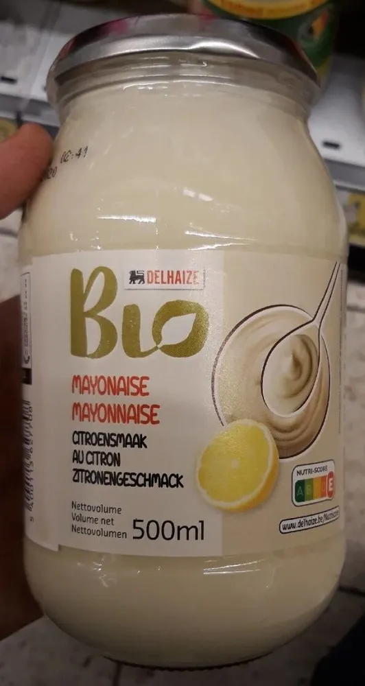 Mayonnaise bio au citron