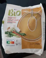 Soupe aux légumes en portions