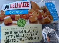 Patate douce en cube