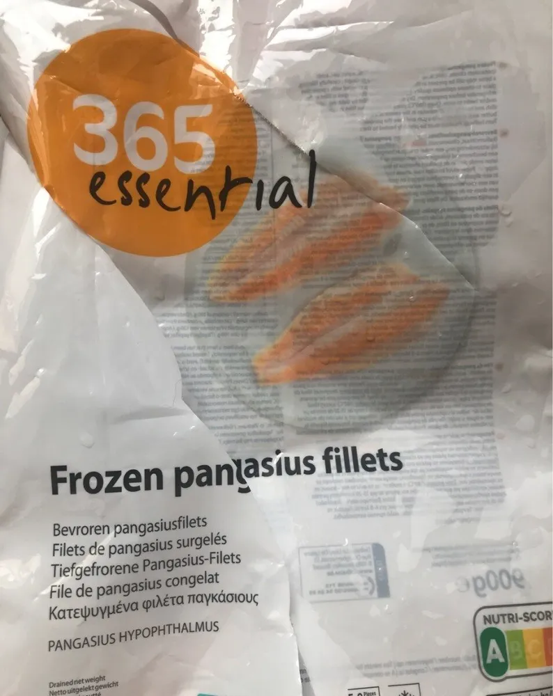 Pangazus fillets