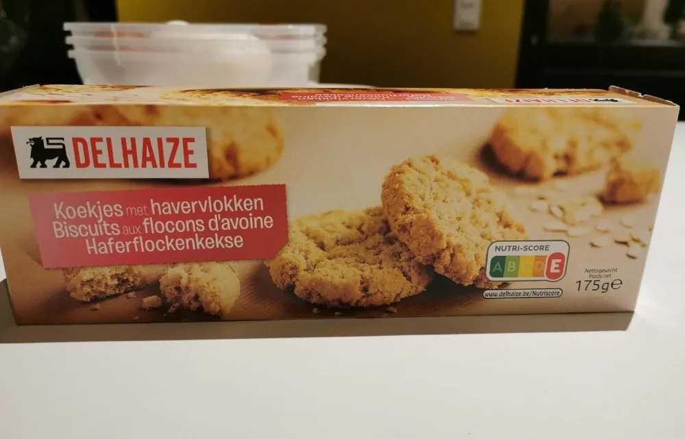 Biscuits aux flocons d'avoine