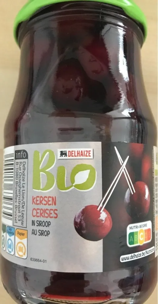 Cerises au sirop