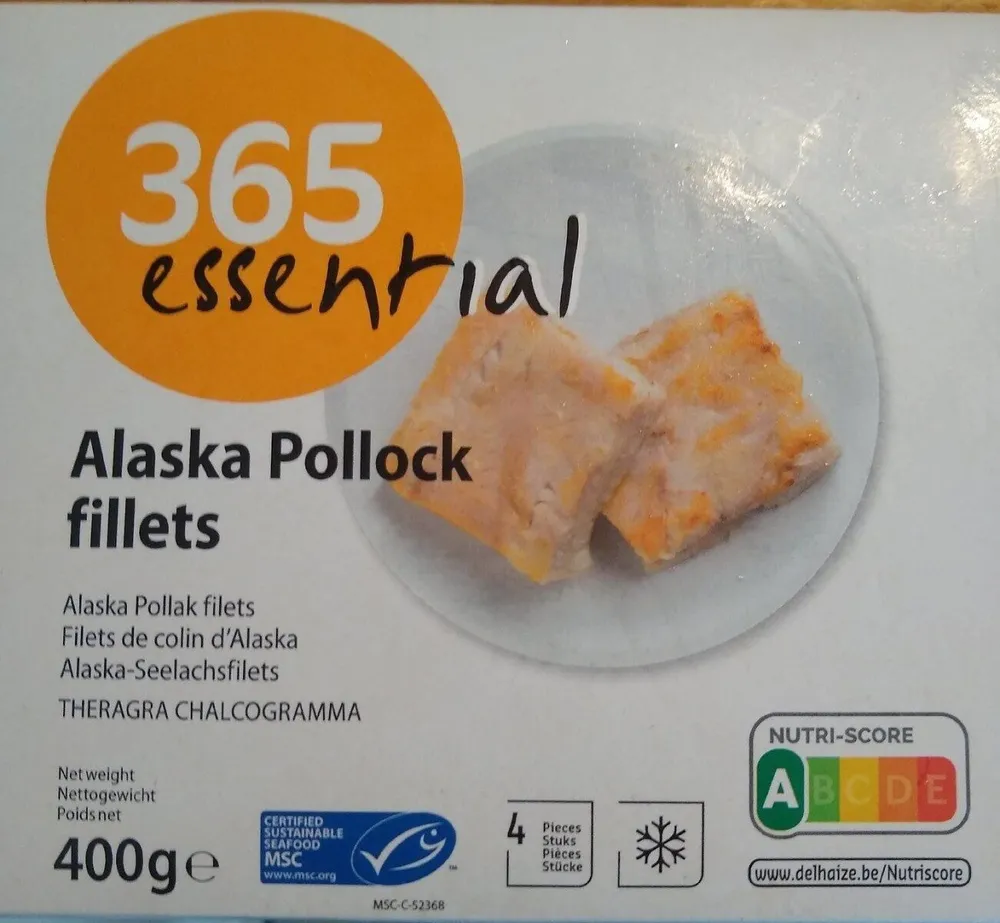 Filets de Colin d'Alaska